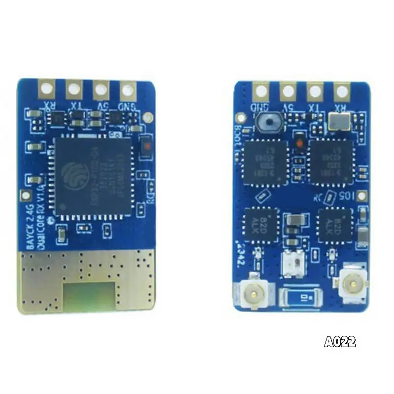 ELRS 2,4 ГГц двухъядерный RX разнообразный приемник ESP32 + TCXO FPV Nano RX для радиоуправляемого самолета FPV дальнего действия DIY Запчасти 150 мм * 2
ELRS 2,4 ГГц двухъядерный RX разнообразный приемник ESP32 + TCXO FPV Nano RX для радиоуправляемого самолета FPV дальнего действия DIY Запчасти 150 мм * 2