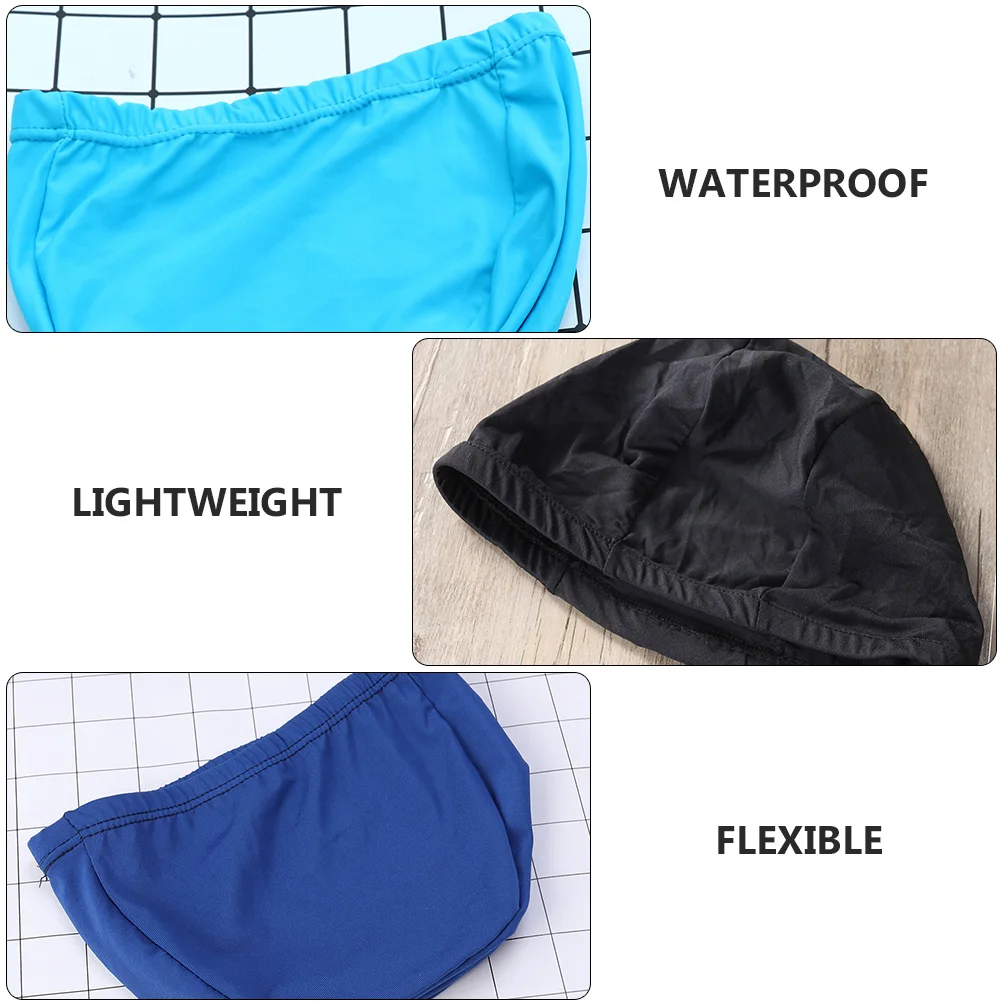 6 Pcs Solid Color Swimming Cap Eye-catching Caps Water Sports Elasticity Lightweight for Polyester Breathable Premium
6 Pcs Solid Color Swimming Cap Eye-catching Caps Water Sports Elasticity Lightweight for Polyester Breathable Premium