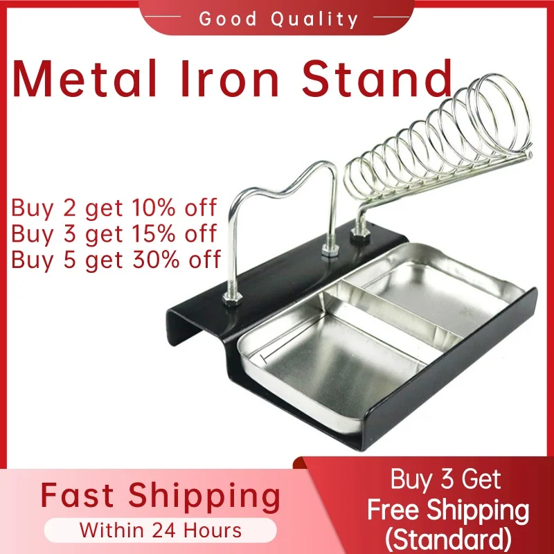 Square Metal Iron Stand Two Seat Multifunctional Durable Solder Base Be Fixed Wholesale Sponge Tools For 936 Soldering Station
Square Metal Iron Stand Two Seat Multifunctional Durable Solder Base Be Fixed Wholesale Sponge Tools For 936 Soldering Station