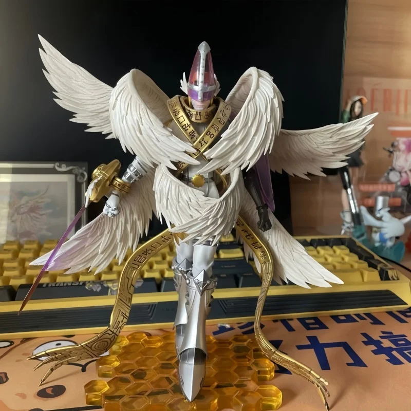 22cm/8.6in Anime Digimon Adventure Figure Entirely Body Holy Angemon Action Figures Statue Collection Model Toy Ornament Gifts
22cm/8.6in Anime Digimon Adventure Figure Entirely Body Holy Angemon Action Figures Statue Collection Model Toy Ornament Gifts