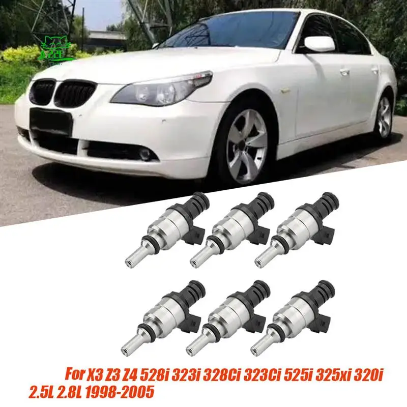 A22E-6Pcs Fuel Injector Nozzle 1427240 For BMW E46 E39 X3 Z3 Z4 3 5 Siemens Deka Flow Matched Engine 2.5L 13537546244 1439800 Pa
A22E-6Pcs Fuel Injector Nozzle 1427240 For BMW E46 E39 X3 Z3 Z4 3 5 Siemens Deka Flow Matched Engine 2.5L 13537546244 1439800 Pa