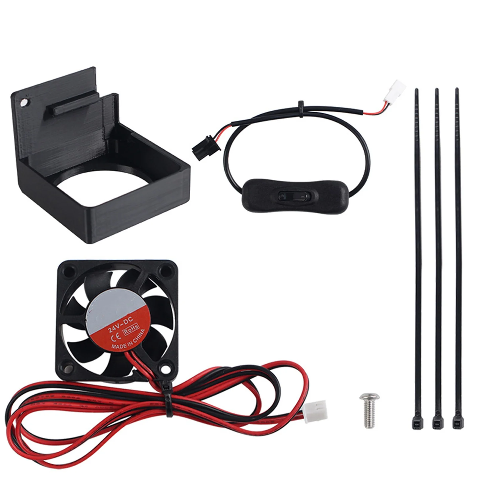 Extruder Motor Cooling Heat Sink Fan 4010 24V Accessories for Bambu Lab A1/A1mini
Extruder Motor Cooling Heat Sink Fan 4010 24V Accessories for Bambu Lab A1/A1mini