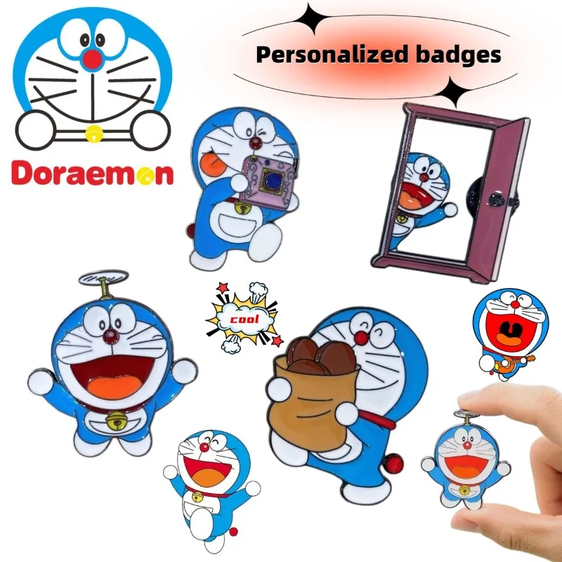 Doraemon Alloy Badge Cute, Fashionable, Personalized, Simple and Creative, Simple Backpack, Clothing Accessory, Gift for Friends
Doraemon Alloy Badge Cute, Fashionable, Personalized, Simple and Creative, Simple Backpack, Clothing Accessory, Gift for Friends