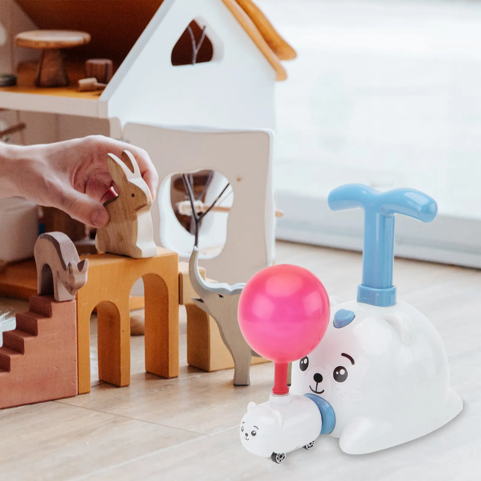 1Set Cartoon Inertial Air Balloon Car Pressing Inflating Vehicle for Kids Early Education Hand Eye Coordination Development
1Set Cartoon Inertial Air Balloon Car Pressing Inflating Vehicle for Kids Early Education Hand Eye Coordination Development