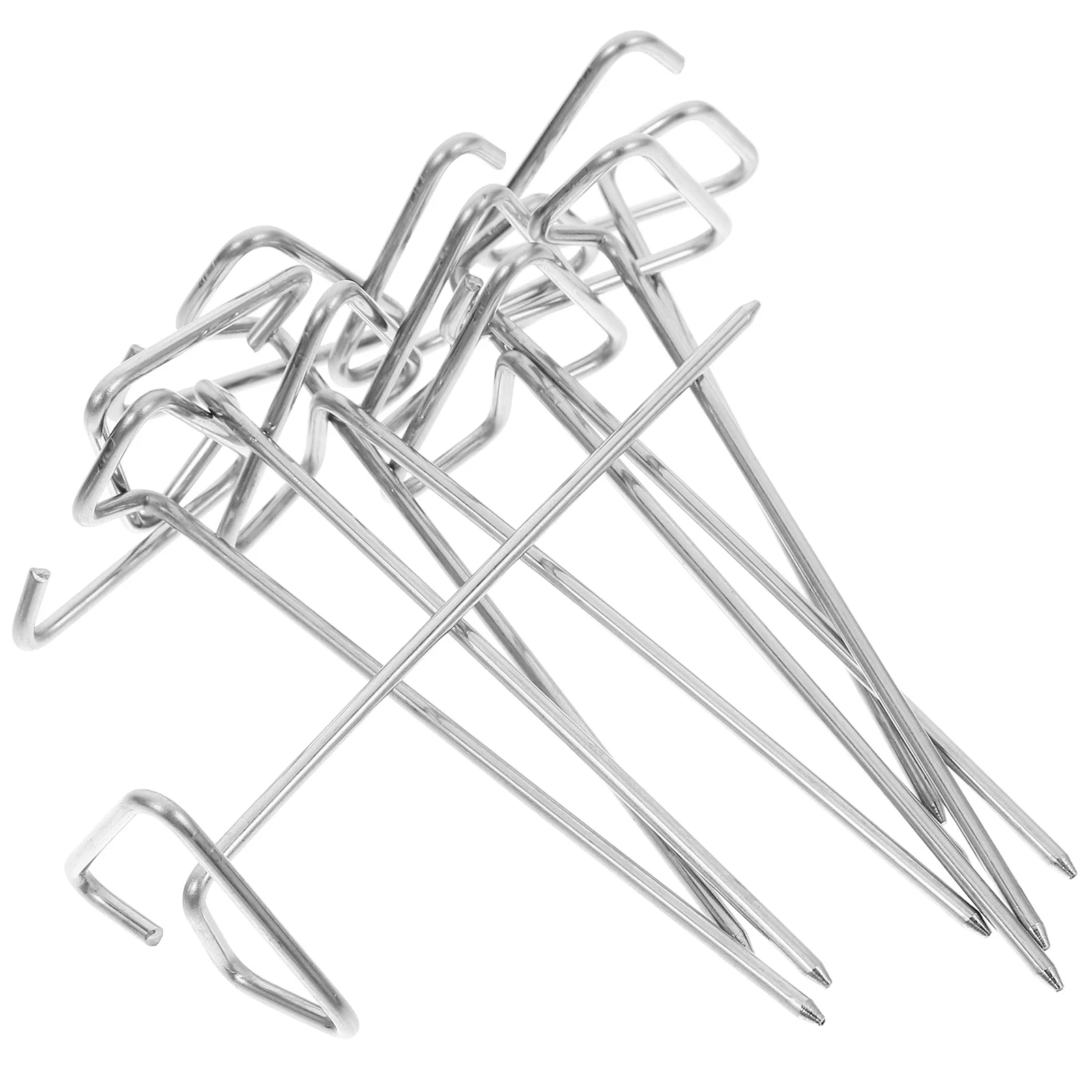 10pcs Standing Skewers Metal Skewers BBQ Grilling Skewers for Air Fryer Stainless Steel Skewers Grill accessories
10pcs Standing Skewers Metal Skewers BBQ Grilling Skewers for Air Fryer Stainless Steel Skewers Grill accessories