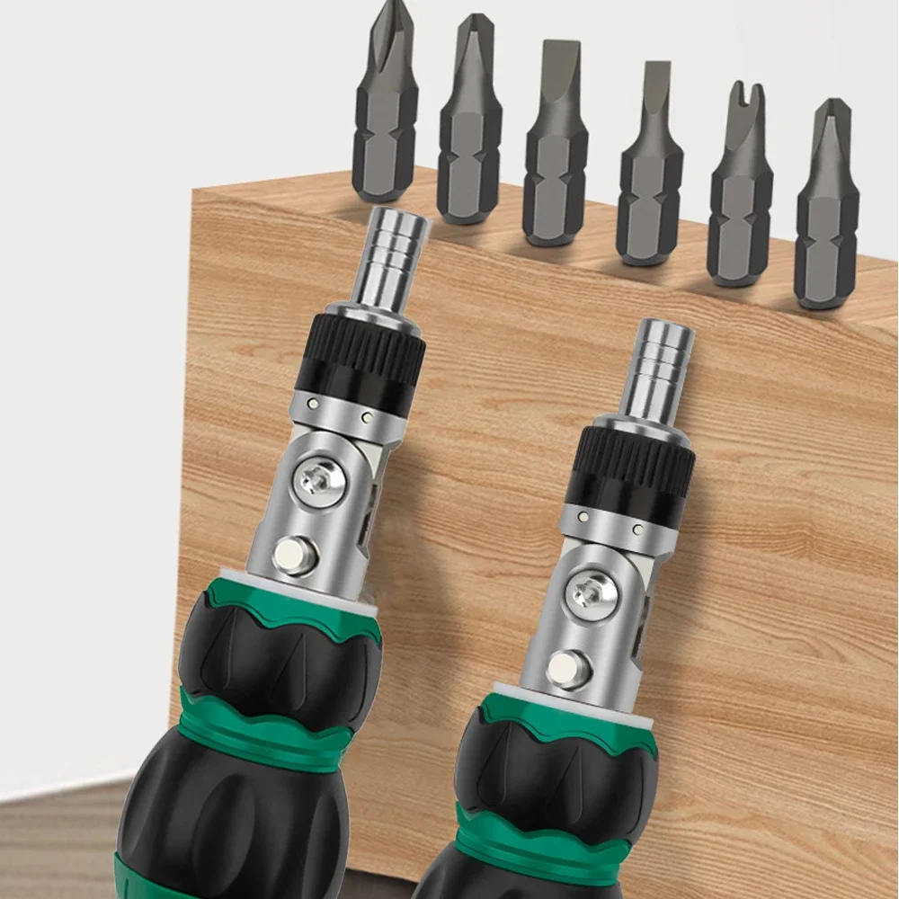 New Multi-function Screwdriver Set Mini Portable Multi-angle Ratchet Screwdriver Suitable for Home Repair Hand Tools
New Multi-function Screwdriver Set Mini Portable Multi-angle Ratchet Screwdriver Suitable for Home Repair Hand Tools