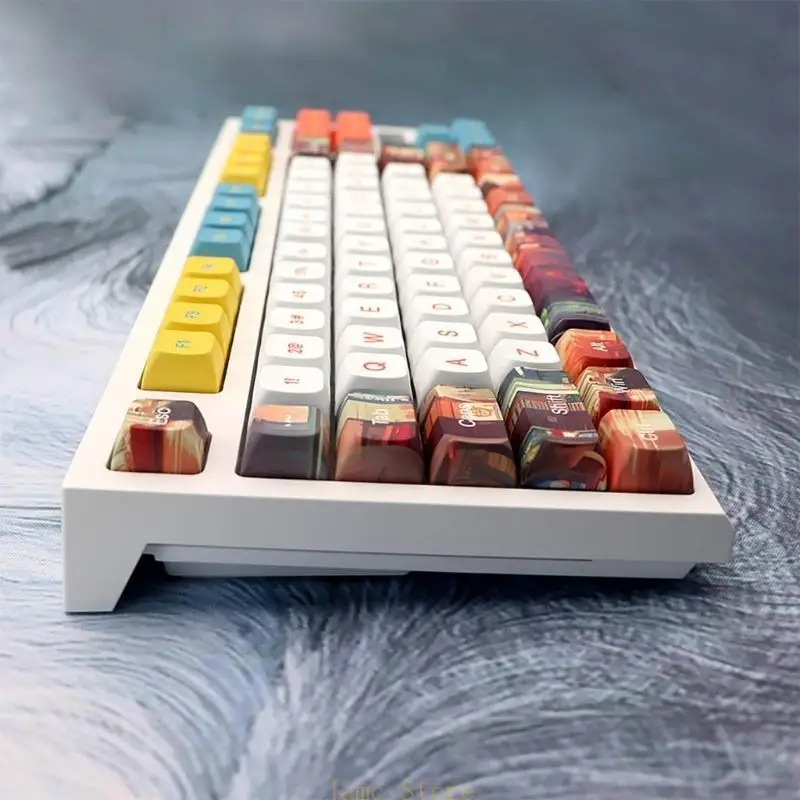LX0B Красочные городские люди PBT Dye Сублимация клавиш набор xda profile Ключ 133 Ключ
LX0B Красочные городские люди PBT Dye Сублимация клавиш набор xda profile Ключ 133 Ключ