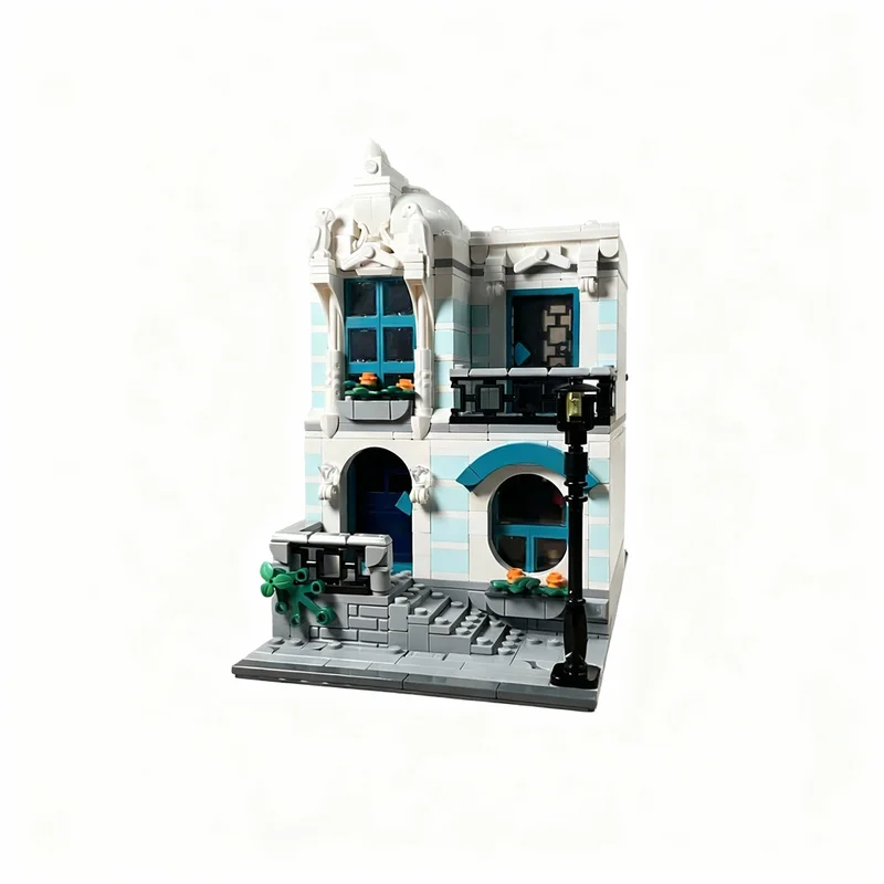 973pcs MOC Modular Town House Streetscape Model Building Blocks Construction Toy Christmas Gifts DIY Creative Idea Education
973pcs MOC Modular Town House Streetscape Model Building Blocks Construction Toy Christmas Gifts DIY Creative Idea Education