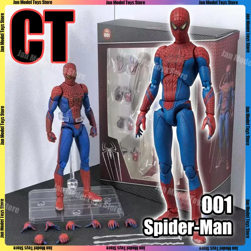 In Stock Ct Toys Spiderman Mafex 001 Peter Parker The Amazing Spider-Man Anime Action Figure Figurine Statue Gifts Model Toys
In Stock Ct Toys Spiderman Mafex 001 Peter Parker The Amazing Spider-Man Anime Action Figure Figurine Statue Gifts Model Toys