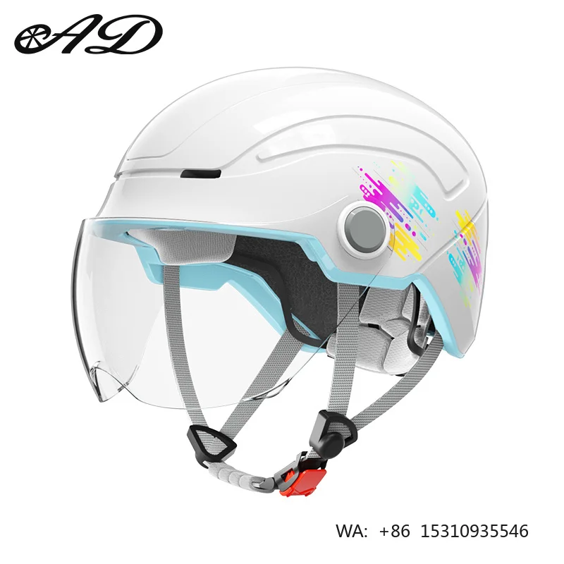 Ultra Light Half Face Motorcycle Helmet HD Protective Lens Fashion Safety Shockproof Adult Riding Wholesale Helmet
Ultra Light Half Face Motorcycle Helmet HD Protective Lens Fashion Safety Shockproof Adult Riding Wholesale Helmet