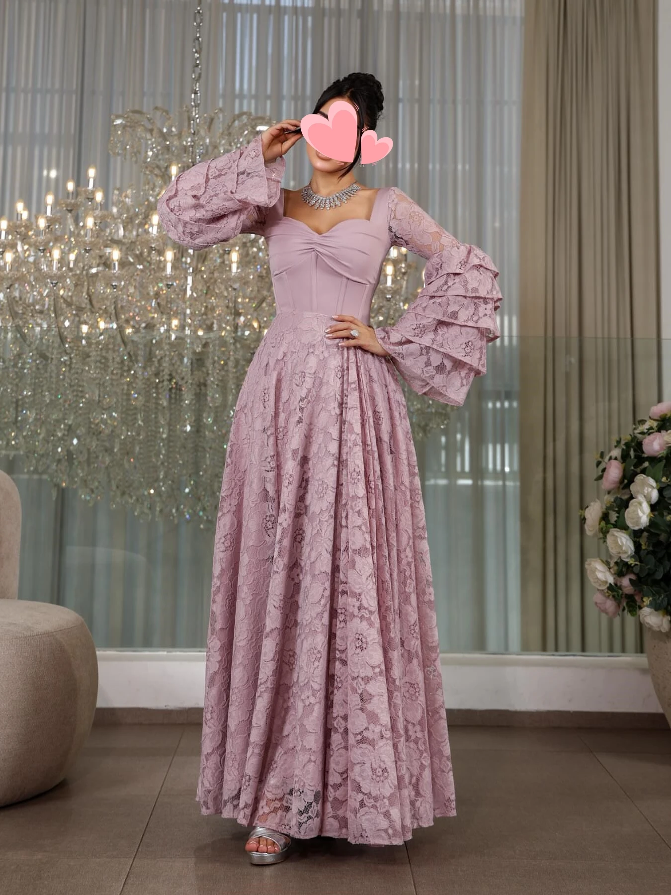 Oisslec Prom Dress Elegant Vintage Sweet Pink Lace A-Line Princess New Customized Formal Occasion Prom Dress Evening Party Gowns
Oisslec Prom Dress Elegant Vintage Sweet Pink Lace A-Line Princess New Customized Formal Occasion Prom Dress Evening Party Gowns