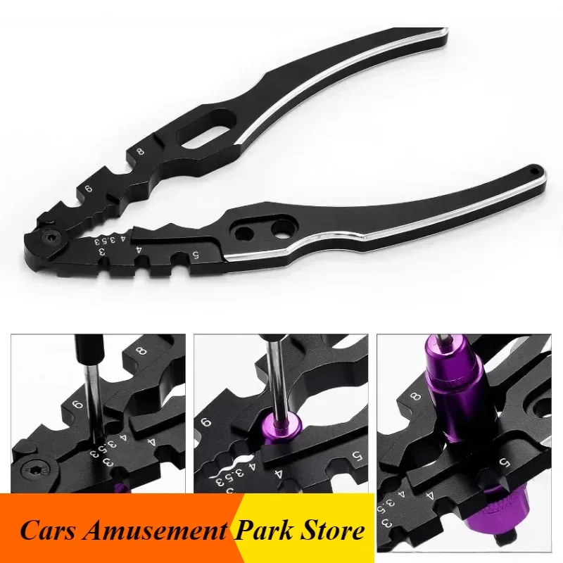 Rc Car Multifunction Aluminum Alloy Shock Clamp Pliers Shock Assembly Disassembly Tool For 1/10 1/8-AA02
Rc Car Multifunction Aluminum Alloy Shock Clamp Pliers Shock Assembly Disassembly Tool For 1/10 1/8-AA02