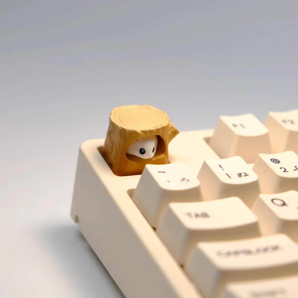 Hamster Stumps Keyboard Cap Custom Cute Resin Handmade KeyCap for Mechanical Keyboard Accessories 1U Cherry MX Gift Lucky65V2
Hamster Stumps Keyboard Cap Custom Cute Resin Handmade KeyCap for Mechanical Keyboard Accessories 1U Cherry MX Gift Lucky65V2
