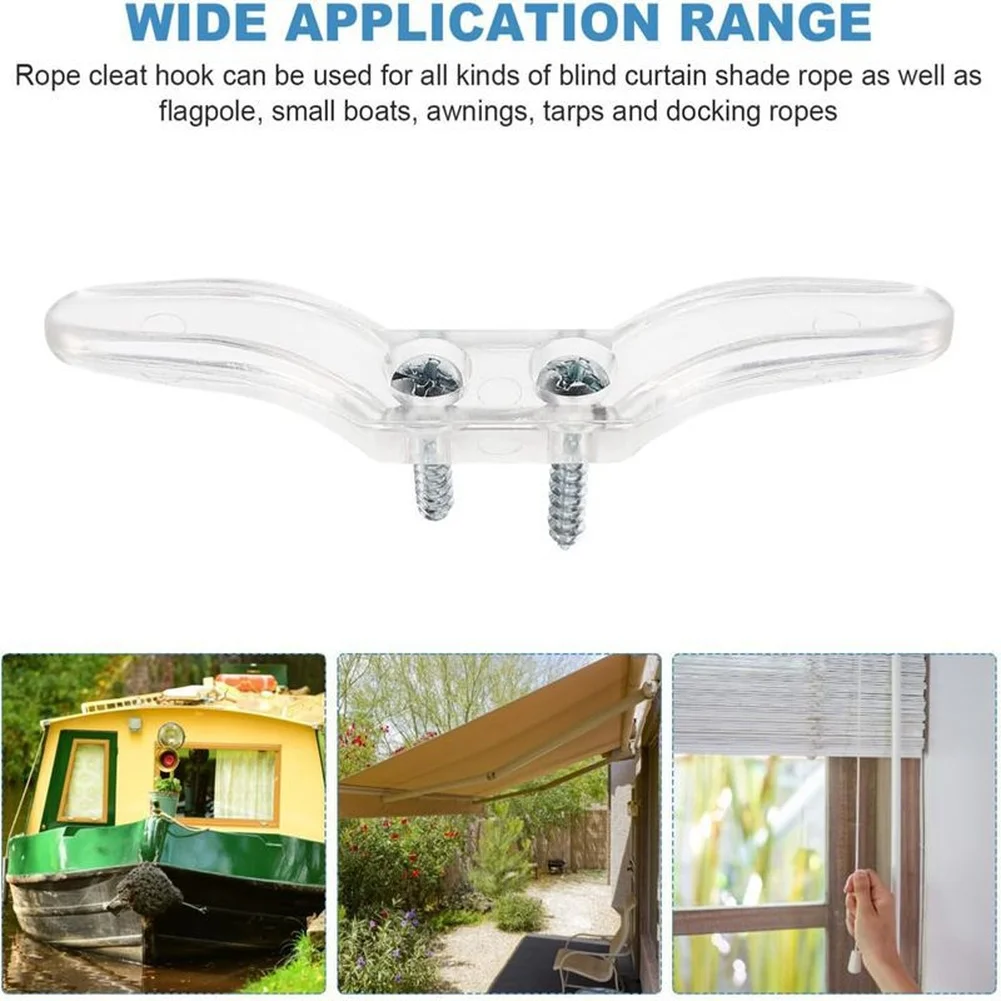 10 Pack White Plastic Blind Hooks For Blind Curtains/flagpoles/small Boats/awnings/docking Ropes Home Tool Accessories
10 Pack White Plastic Blind Hooks For Blind Curtains/flagpoles/small Boats/awnings/docking Ropes Home Tool Accessories
