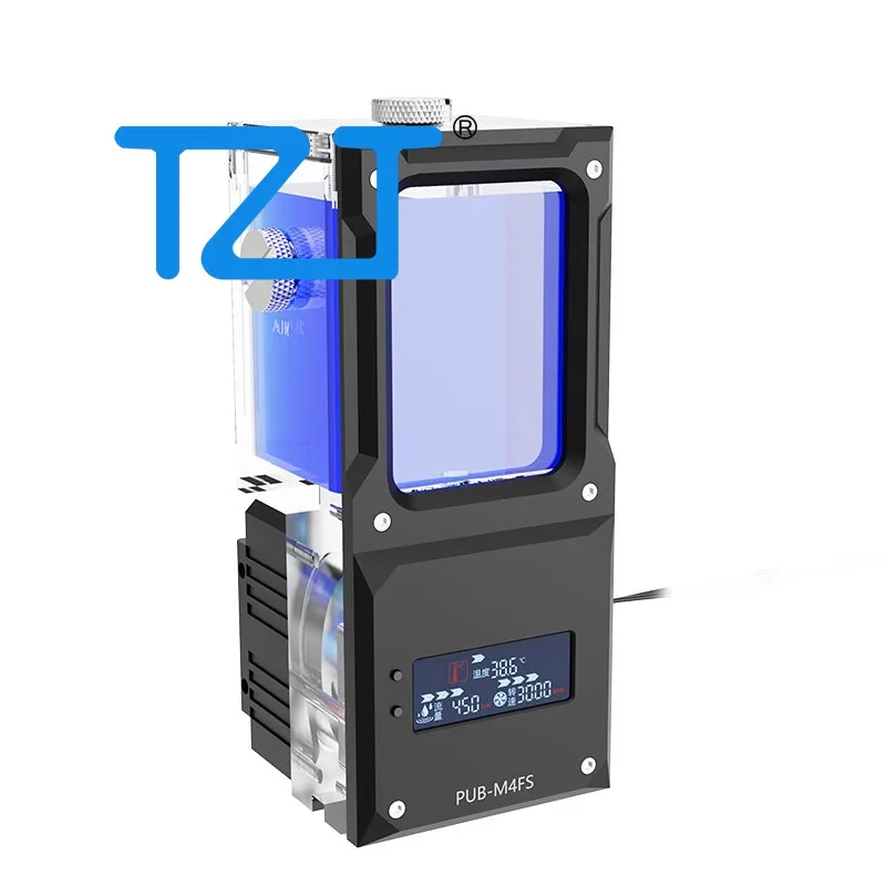 TZT FREEZEMOD PUB-M4FS 175ml Small Pump Reservoir Combo Water Cooling Pump with High-Temperature Alarm
TZT FREEZEMOD PUB-M4FS 175ml Small Pump Reservoir Combo Water Cooling Pump with High-Temperature Alarm