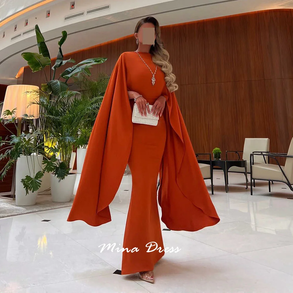 Mina Customized Long Sleeves Arabic Evening Dress Luxury Evening Dresses 2025 Shawl Elegant Womens Party Dresses Fish Tail Woman
Mina Customized Long Sleeves Arabic Evening Dress Luxury Evening Dresses 2025 Shawl Elegant Womens Party Dresses Fish Tail Woman