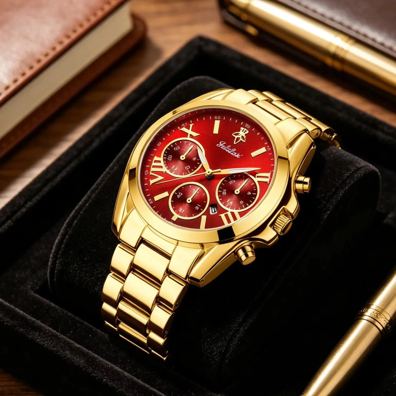 YaLaLuSi Men Women Sports Quartz Watch, Fashion Waterproof Chronograph Wristwatch, Polished Alloy Strap Multiple Colors Free Shipping
YaLaLuSi Men Women Sports Quartz Watch, Fashion Waterproof Chronograph Wristwatch, Polished Alloy Strap Multiple Colors Free Shipping
