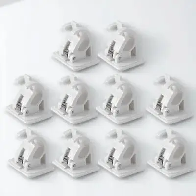 10pcs Curtain Rod Holder Shower Support Bracket Clips Metal Hanging Brackets Fixing Hardware Easy Install Decorative
10pcs Curtain Rod Holder Shower Support Bracket Clips Metal Hanging Brackets Fixing Hardware Easy Install Decorative