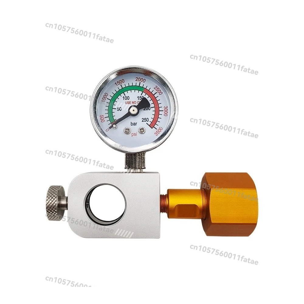 For DUO/Terra/Art soda bottle inflation connector inflation valve with pressure gauge
For DUO/Terra/Art soda bottle inflation connector inflation valve with pressure gauge