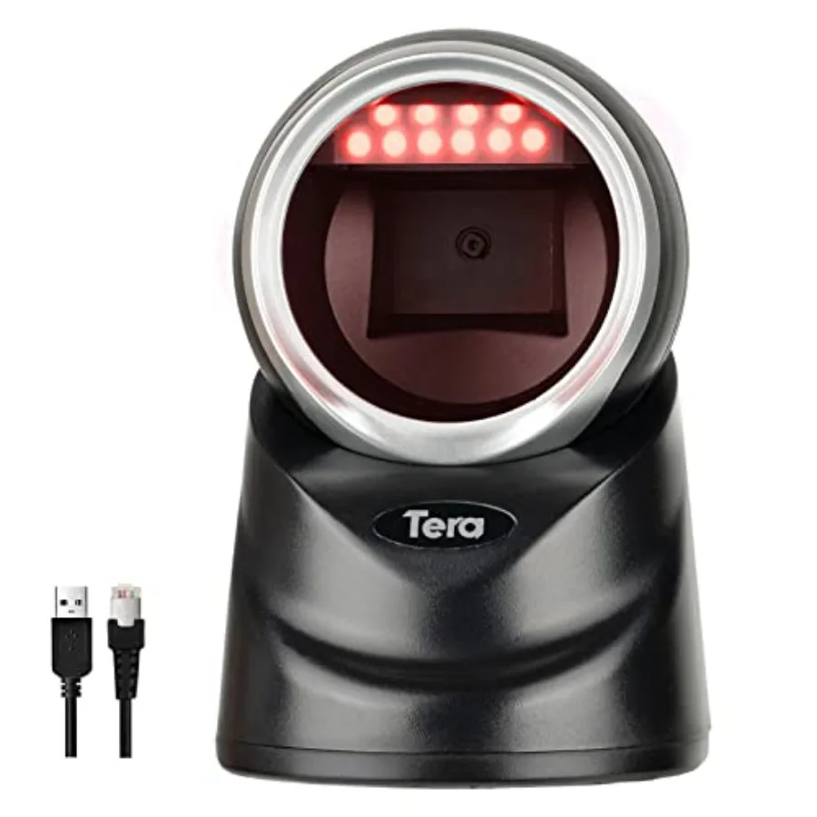 Pro Omnidirectional Barcode Scanner 2D QR Desktop Handsfree Adjustable Scan Head Wired Automatic Platform Scanner with USB Cabl
Pro Omnidirectional Barcode Scanner 2D QR Desktop Handsfree Adjustable Scan Head Wired Automatic Platform Scanner with USB Cabl