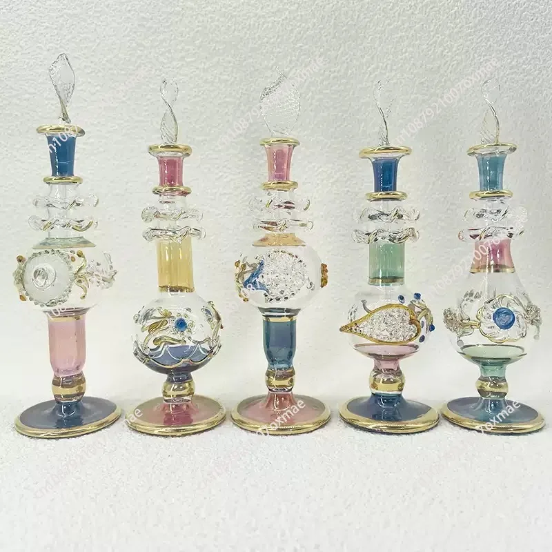 Perfume Bottle, Handmade Flavor Bottle, Multi-color Dipping Glass Bottle Exquisite Ornament
Perfume Bottle, Handmade Flavor Bottle, Multi-color Dipping Glass Bottle Exquisite Ornament