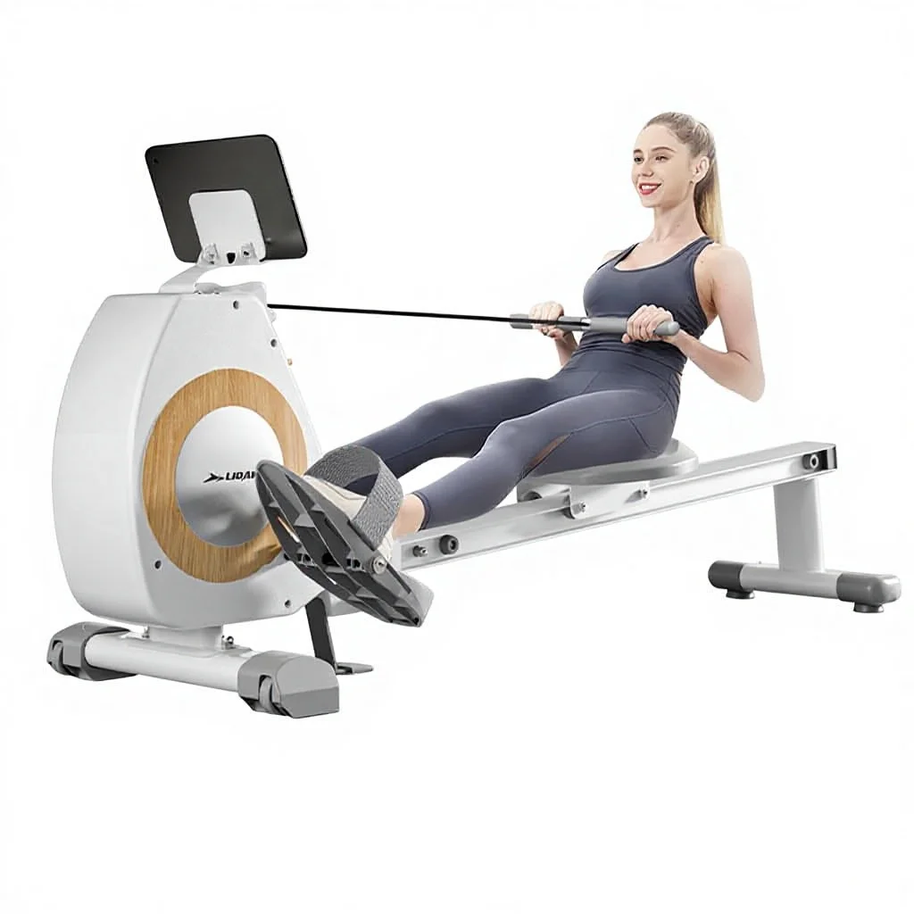 H6 Commercial Folding Silent Ultra-Fat-Burning PVC Rowing Machine Indoor Home Multi-Stage Adjustable Smart Magnetic Resistance
H6 Commercial Folding Silent Ultra-Fat-Burning PVC Rowing Machine Indoor Home Multi-Stage Adjustable Smart Magnetic Resistance