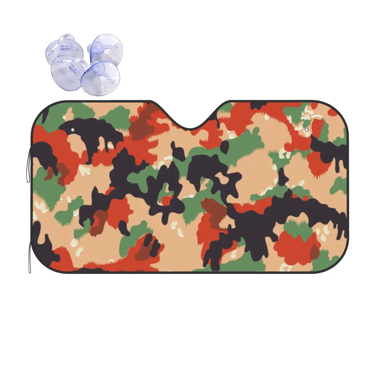 Swiss Army Camouflage Sunshade Windscreen Car Front Windshield Window Sun Visor Accessories Covers
Swiss Army Camouflage Sunshade Windscreen Car Front Windshield Window Sun Visor Accessories Covers