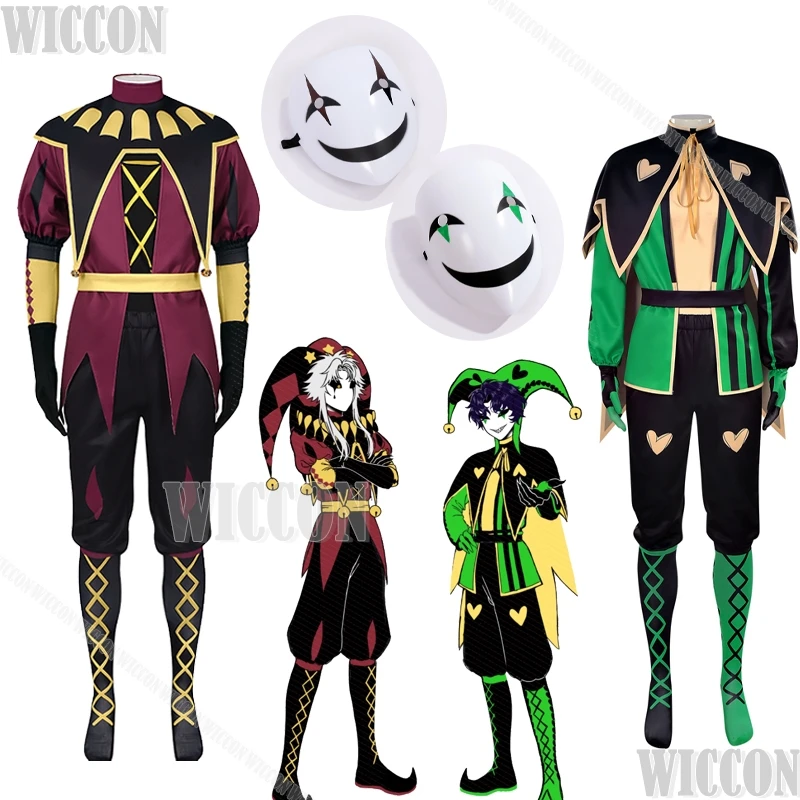 The Freak Circus Pierrot Косплей Костюм клоуна Игра 2025 Хэллоуин Ужасы Мужская одежда Экспо Одежда Унисекс Платье Comic Con Cos Set
The Freak Circus Pierrot Косплей Костюм клоуна Игра 2025 Хэллоуин Ужасы Мужская одежда Экспо Одежда Унисекс Платье Comic Con Cos Set