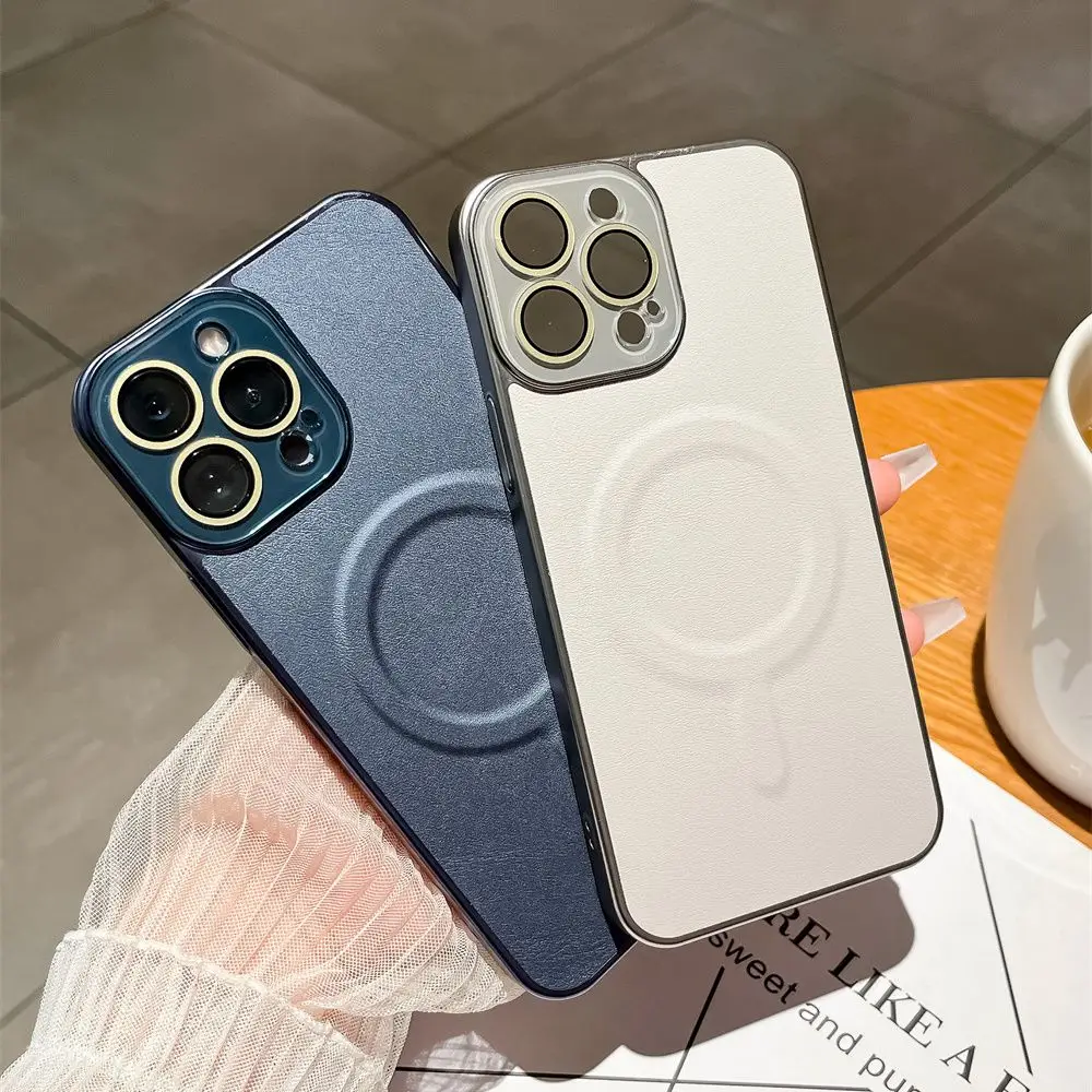 Новинка, кожаный зернистый Магнитный чехол для iPhone15 с пленкой для объектива iPhone14promax, простой однотонный чехол для iPhone13pro для iPhone
Новинка, кожаный зернистый Магнитный чехол для iPhone15 с пленкой для объектива iPhone14promax, простой однотонный чехол для iPhone13pro для iPhone