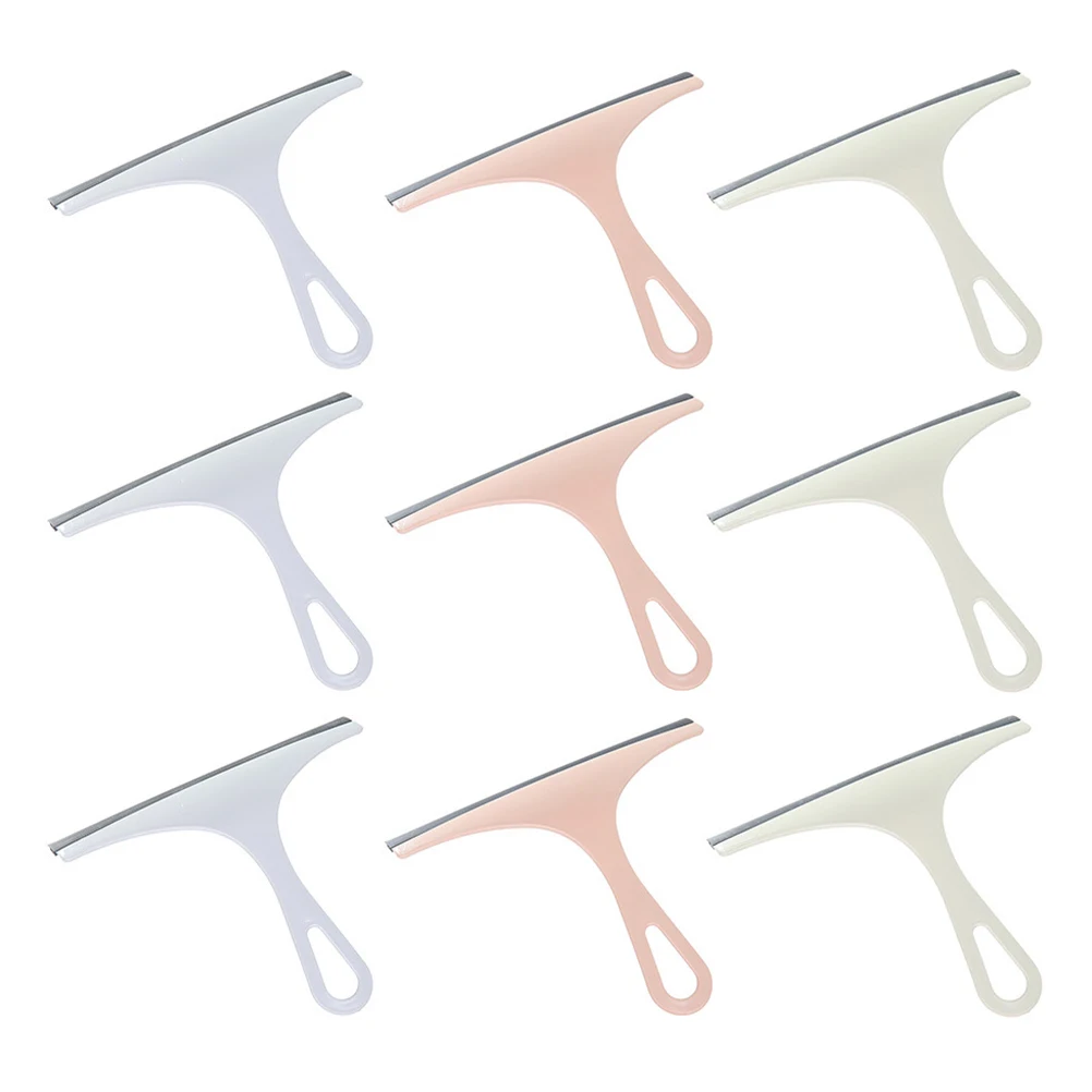 9pcs Glass Cleaner Silicone Squeegee Window Cleaning Tool Mirror Screen Shower Households Streak Free Water Droplets Remover
9pcs Glass Cleaner Silicone Squeegee Window Cleaning Tool Mirror Screen Shower Households Streak Free Water Droplets Remover