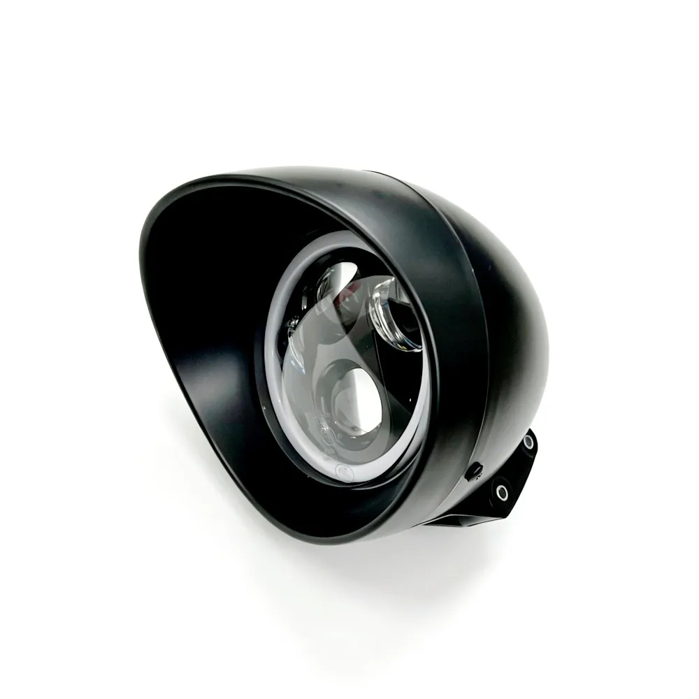 5.75inch Motorcycle LED Hi/Low Beam Headlight W/Turn signals Light Front Headlamp 12V Cafe Racer Old School Bobber Touring
5.75inch Motorcycle LED Hi/Low Beam Headlight W/Turn signals Light Front Headlamp 12V Cafe Racer Old School Bobber Touring