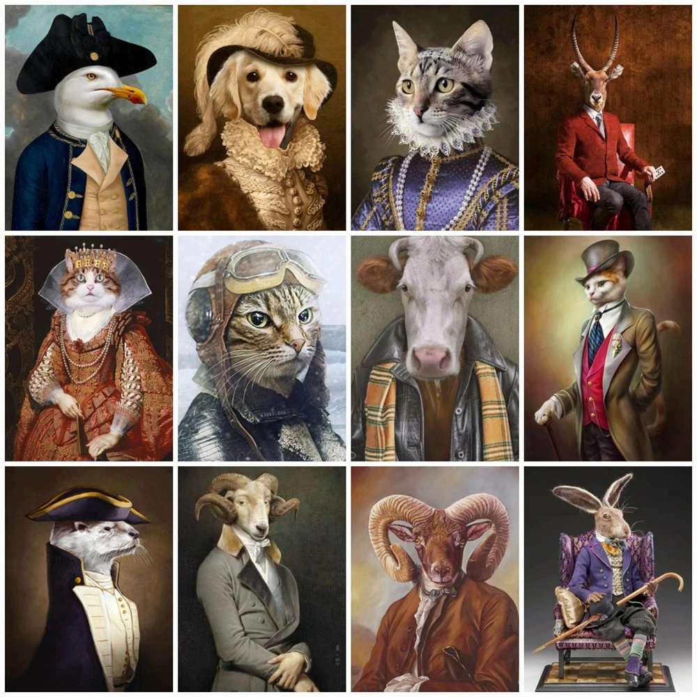 DIYDP 5D DIY Diamond Painting Animal Full Square/Round Diamond Embroidery Cross Stitch Art Kits Pilot Cat Handicrafts Home Decor
DIYDP 5D DIY Diamond Painting Animal Full Square/Round Diamond Embroidery Cross Stitch Art Kits Pilot Cat Handicrafts Home Decor