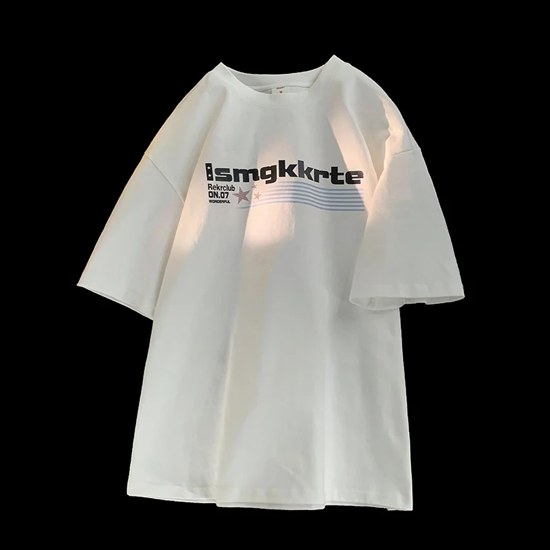 Hip Hop Men's T-shirts Classic Letter Graphic Summer Short Sleeves Tee Shirt 4 Colors Men Women Harajuku T-Shirt Large Size
Hip Hop Men's T-shirts Classic Letter Graphic Summer Short Sleeves Tee Shirt 4 Colors Men Women Harajuku T-Shirt Large Size