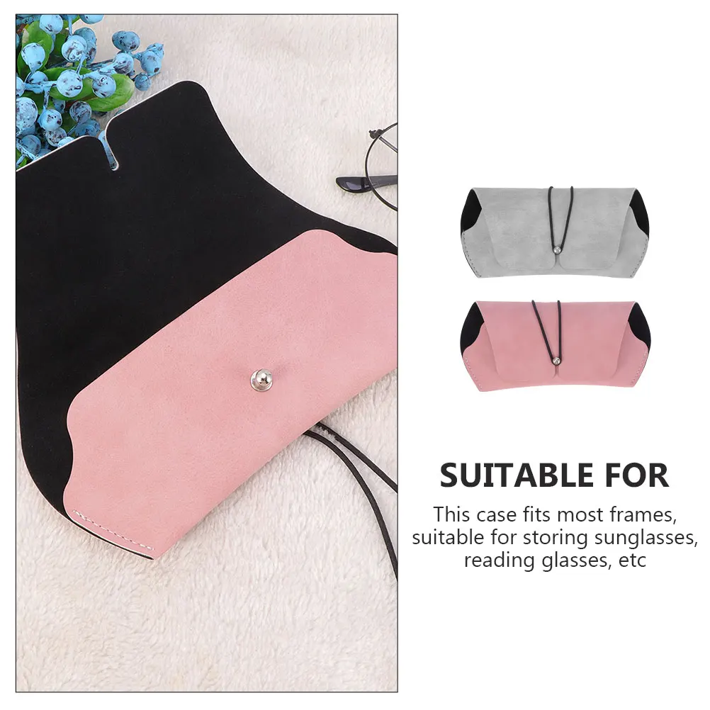 2 Pcs Glasses Case Sunglasses Storage Box Cases Protector Casual Holder Pink Spectacle Travel
2 Pcs Glasses Case Sunglasses Storage Box Cases Protector Casual Holder Pink Spectacle Travel