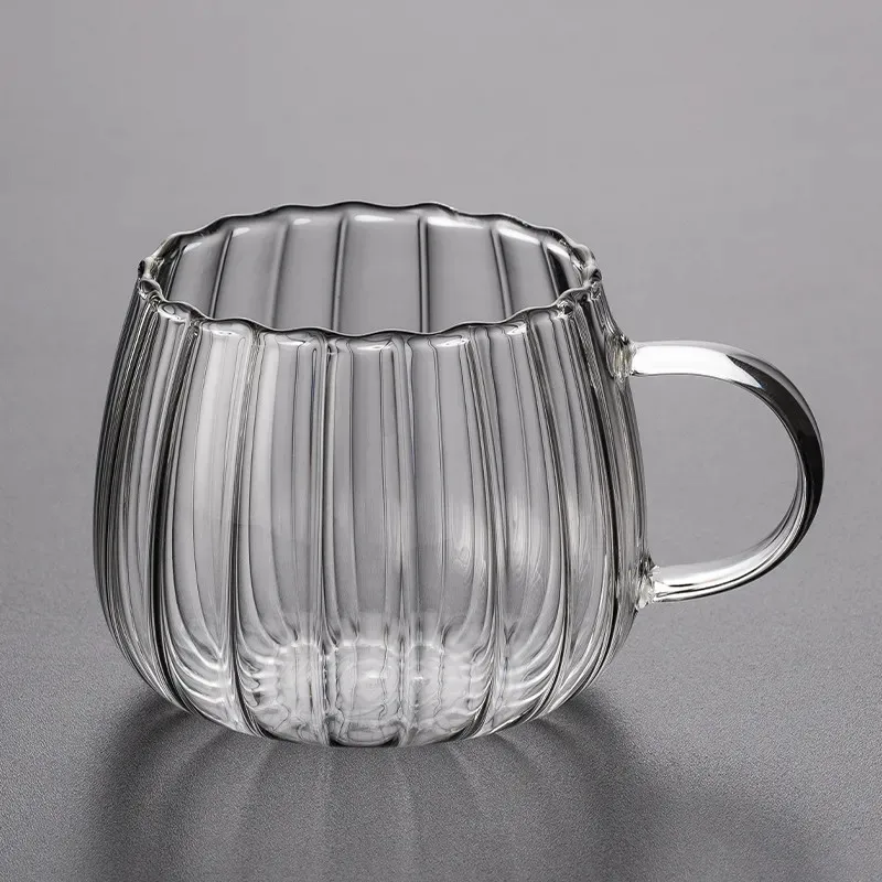 Striped Glass Water Cup Breakfast Oatmeal Milk Coffee Beer Juice Tea Glasses Cup Household Pumpkin Pattern Drinkware
Striped Glass Water Cup Breakfast Oatmeal Milk Coffee Beer Juice Tea Glasses Cup Household Pumpkin Pattern Drinkware