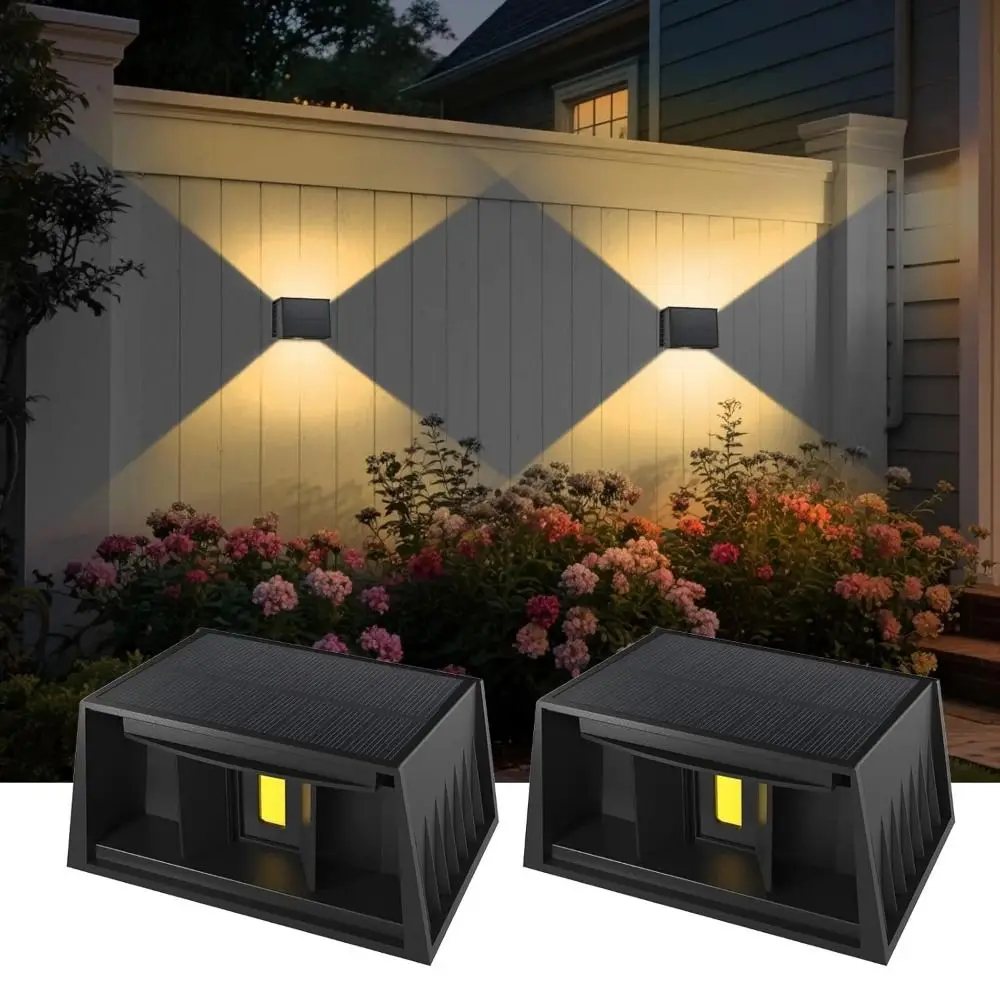 Automatic Lighting Solar Wall Lamp IP65 Waterproof Warm Light Outdoor Solar LED Light Wall-mounted Energy Saving
Automatic Lighting Solar Wall Lamp IP65 Waterproof Warm Light Outdoor Solar LED Light Wall-mounted Energy Saving