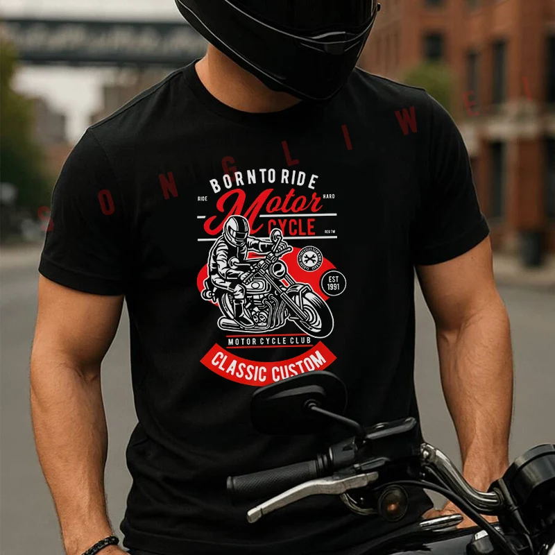Motorcycle Garage Graphic Moto Summer Cotton T-shirt Short Sleeved Casual Fashion Basic TShirt
Motorcycle Garage Graphic Moto Summer Cotton T-shirt Short Sleeved Casual Fashion Basic TShirt