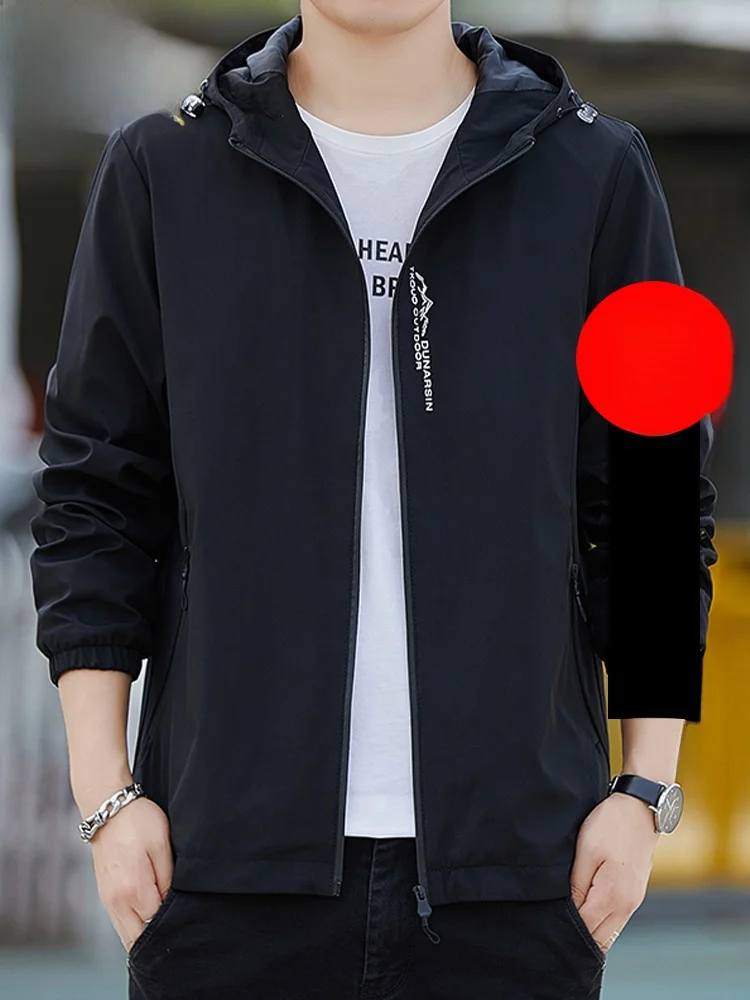 Men's Loose Fit Zipper Hooded Jaet Casual Windproof Autumn Winter Outerwear TUCANO Brand Polyester Nylon Cosite Fiber
Men's Loose Fit Zipper Hooded Jaet Casual Windproof Autumn Winter Outerwear TUCANO Brand Polyester Nylon Cosite Fiber