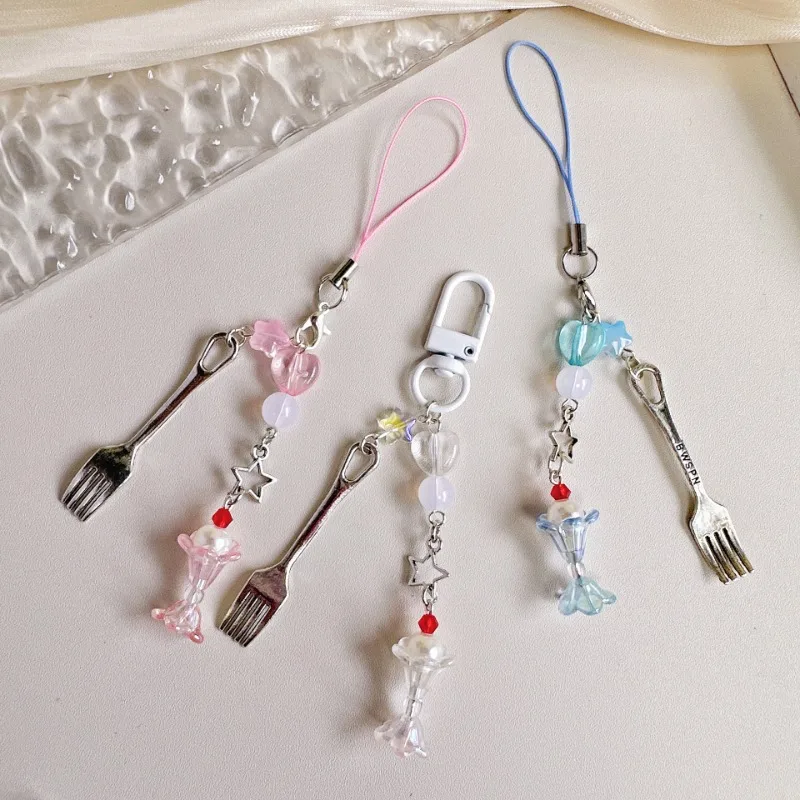 1 Piece Sweet Cartoom Ice Cream Shape Short Phone Charm Kawaii Korean Fashion Fork Cute Star Phone Pendant Mini Phone Lanyard
1 Piece Sweet Cartoom Ice Cream Shape Short Phone Charm Kawaii Korean Fashion Fork Cute Star Phone Pendant Mini Phone Lanyard