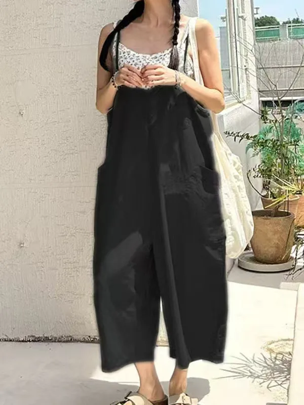 Retro Svel Overalls Women's Summer New Sle 2025 Korean Faion Loose Design Sensation Trendy Youthful One-Piece Suit
Retro Svel Overalls Women's Summer New Sle 2025 Korean Faion Loose Design Sensation Trendy Youthful One-Piece Suit