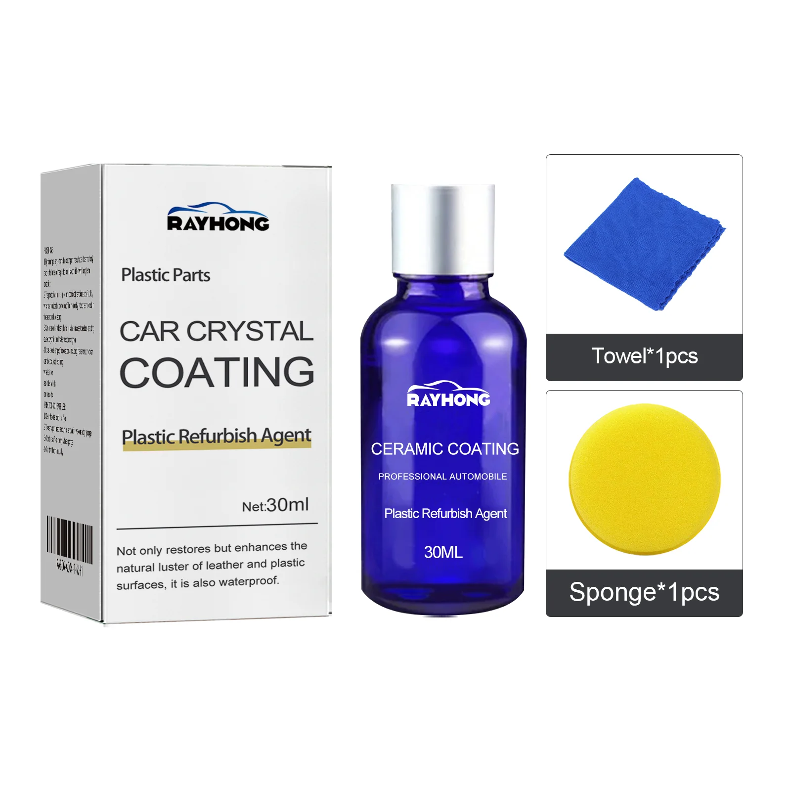 Automotive Plastic Refurbishment Coated Crystal Liquid, Instrument Panel Interior Clean Decontamination Anti-dust Refurbishment Bright Coating Liquid
Automotive Plastic Refurbishment Coated Crystal Liquid, Instrument Panel Interior Clean Decontamination Anti-dust Refurbishment Bright Coating Liquid