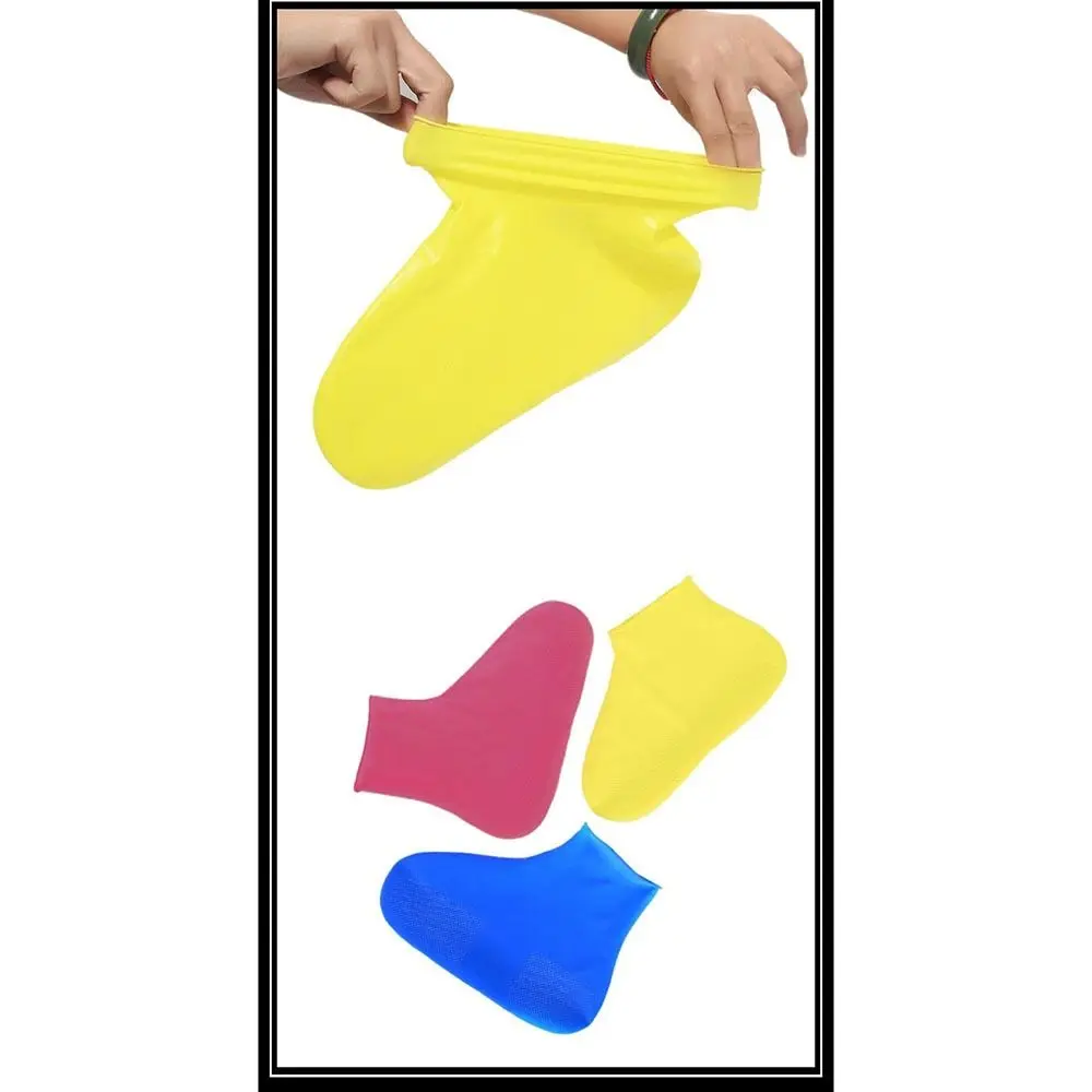 5Pairs Reusable Silicone Shoe Covers Non-Slip Elastic Material Waterproof Shoe Covers Wear-resistant Foldable
5Pairs Reusable Silicone Shoe Covers Non-Slip Elastic Material Waterproof Shoe Covers Wear-resistant Foldable