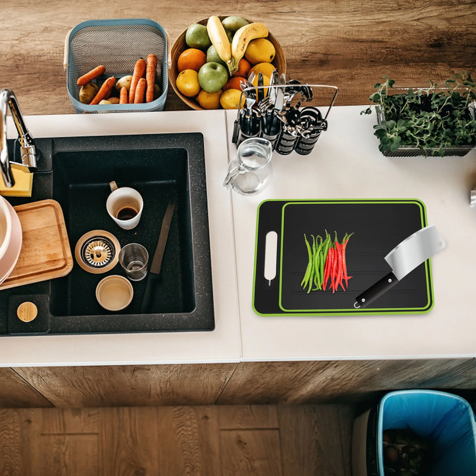 1Pcs Professional Double Side Thickened Cutting Board Kitchen Meat Fruit Vegetable Chopping Mat Anti-Skid
1Pcs Professional Double Side Thickened Cutting Board Kitchen Meat Fruit Vegetable Chopping Mat Anti-Skid