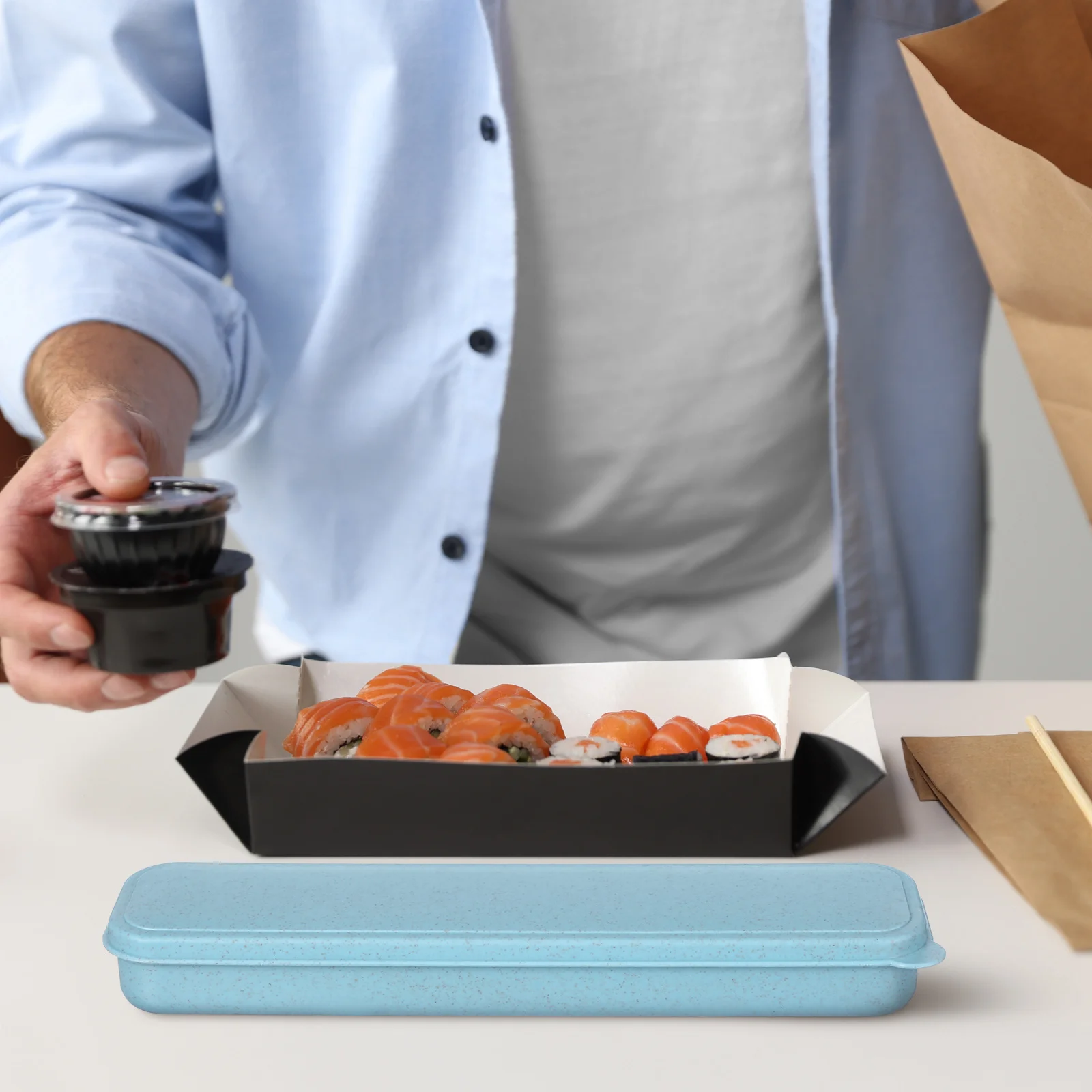 4Pcs Portable Tableware Box Small Size Lightweight Practical Waterproof Travel Storage Case Travel Tableware Storage Box
4Pcs Portable Tableware Box Small Size Lightweight Practical Waterproof Travel Storage Case Travel Tableware Storage Box