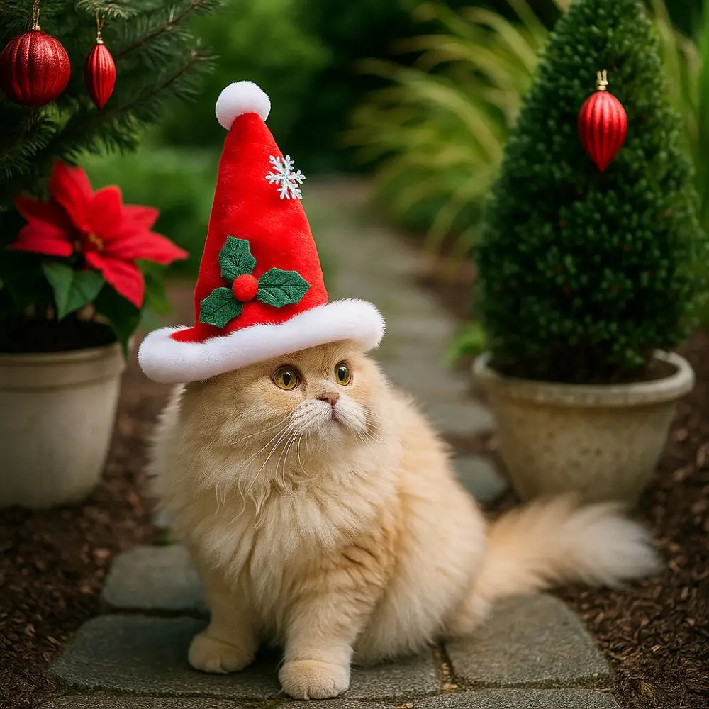 Delicate Adjustable Pet Christmas Hat Cute Comfortable Pet Santa Hat Colorful Soft Pet Party Hat Pet Outfit
Delicate Adjustable Pet Christmas Hat Cute Comfortable Pet Santa Hat Colorful Soft Pet Party Hat Pet Outfit