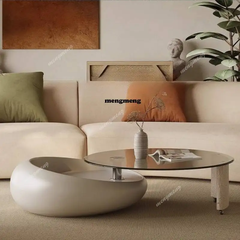 Irregular Round Coffee Table Decoration Italian Floor Modern Coffee Table Center Luxury Wooden Mesa De Centro Sala Furniture
Irregular Round Coffee Table Decoration Italian Floor Modern Coffee Table Center Luxury Wooden Mesa De Centro Sala Furniture