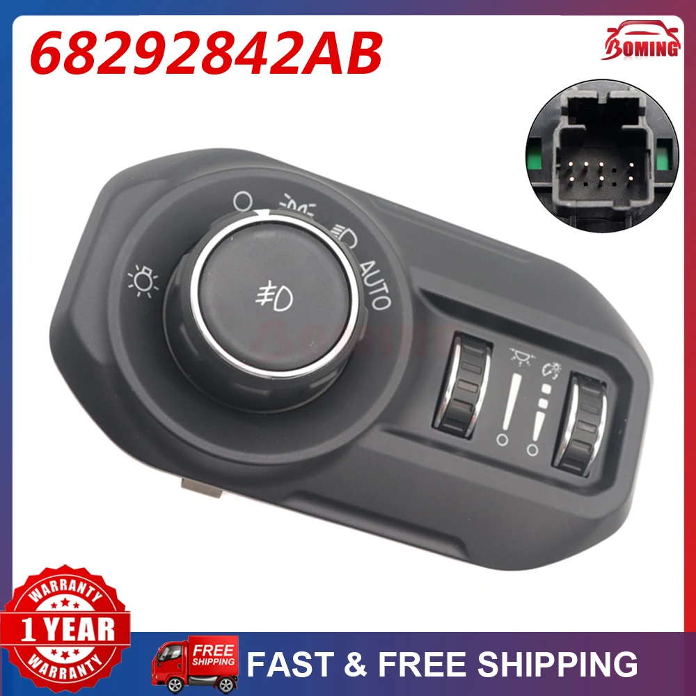 Новый переключатель фар автомобиля 68292842 AB для JEEP WRANGLER 2018-2022 гг. 68292842 АА 68292842 АК
Новый переключатель фар автомобиля 68292842 AB для JEEP WRANGLER 2018-2022 гг. 68292842 АА 68292842 АК
