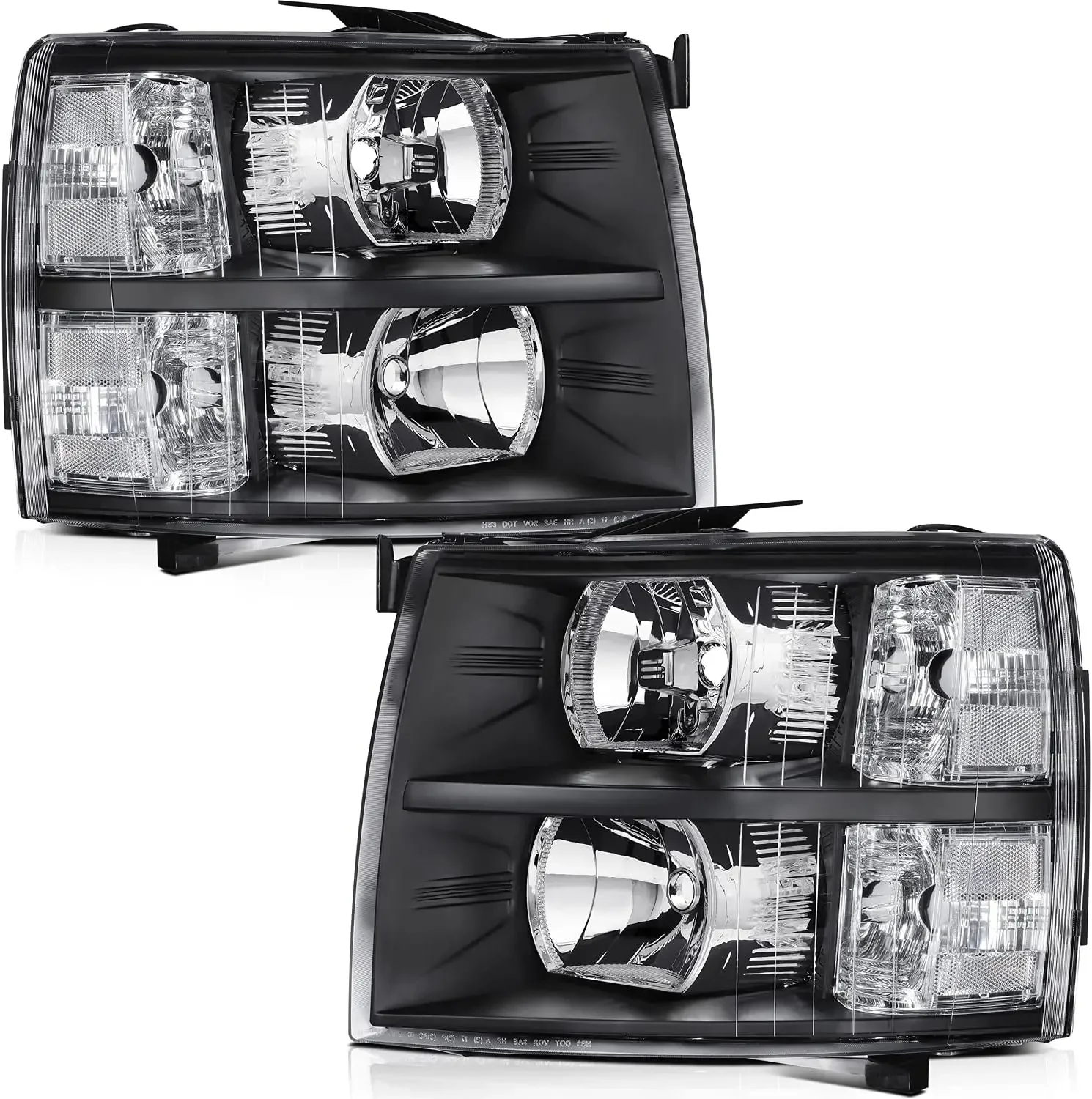 Замена фары в сборе, подходит для 2007-2013 годов для Chevy Silverado 1500 3500 2007-2014 для Chevy Silverado 2500, черный корпус Clea
Замена фары в сборе, подходит для 2007-2013 годов для Chevy Silverado 1500 3500 2007-2014 для Chevy Silverado 2500, черный корпус Clea
