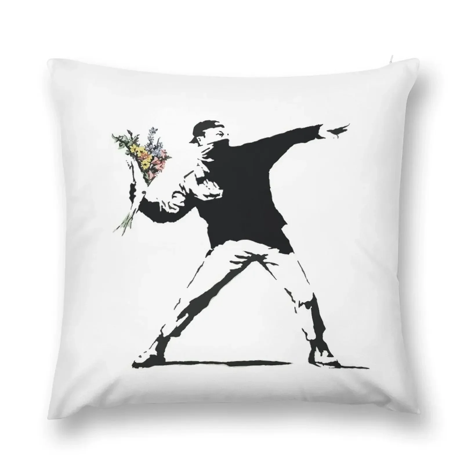 Flower man - Street art Throw Pillow Pillowcases Cushion Covers Sofa Cushions Home Decor pillow
Flower man - Street art Throw Pillow Pillowcases Cushion Covers Sofa Cushions Home Decor pillow