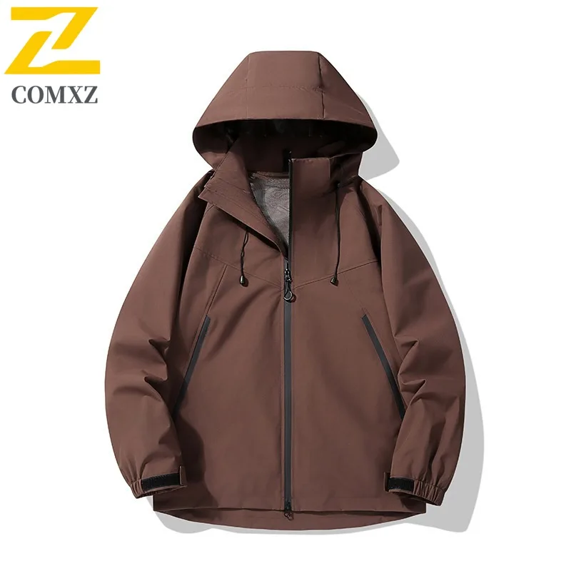 COMXZ Men Jacket Solid Color Waterproof Outdoor Adventure Lightweight Windbreaker Climbing Windproof Gorpcore Mens Clothing
COMXZ Men Jacket Solid Color Waterproof Outdoor Adventure Lightweight Windbreaker Climbing Windproof Gorpcore Mens Clothing